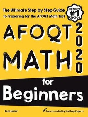 cover image of AFOQT Math for Beginners